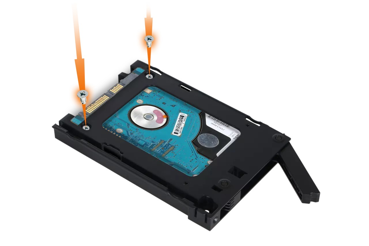 Icy Dock MB742SP-B drive bay panel Black-6
