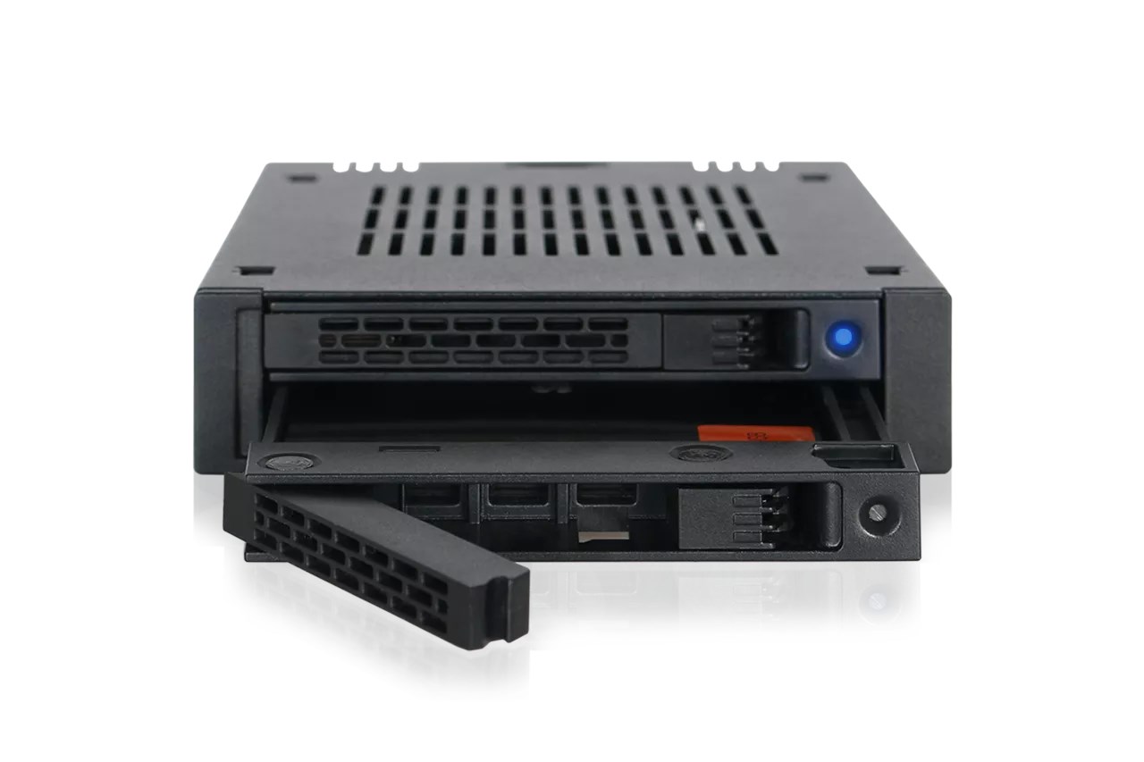 Icy Dock MB742SP-B drive bay panel Black-4