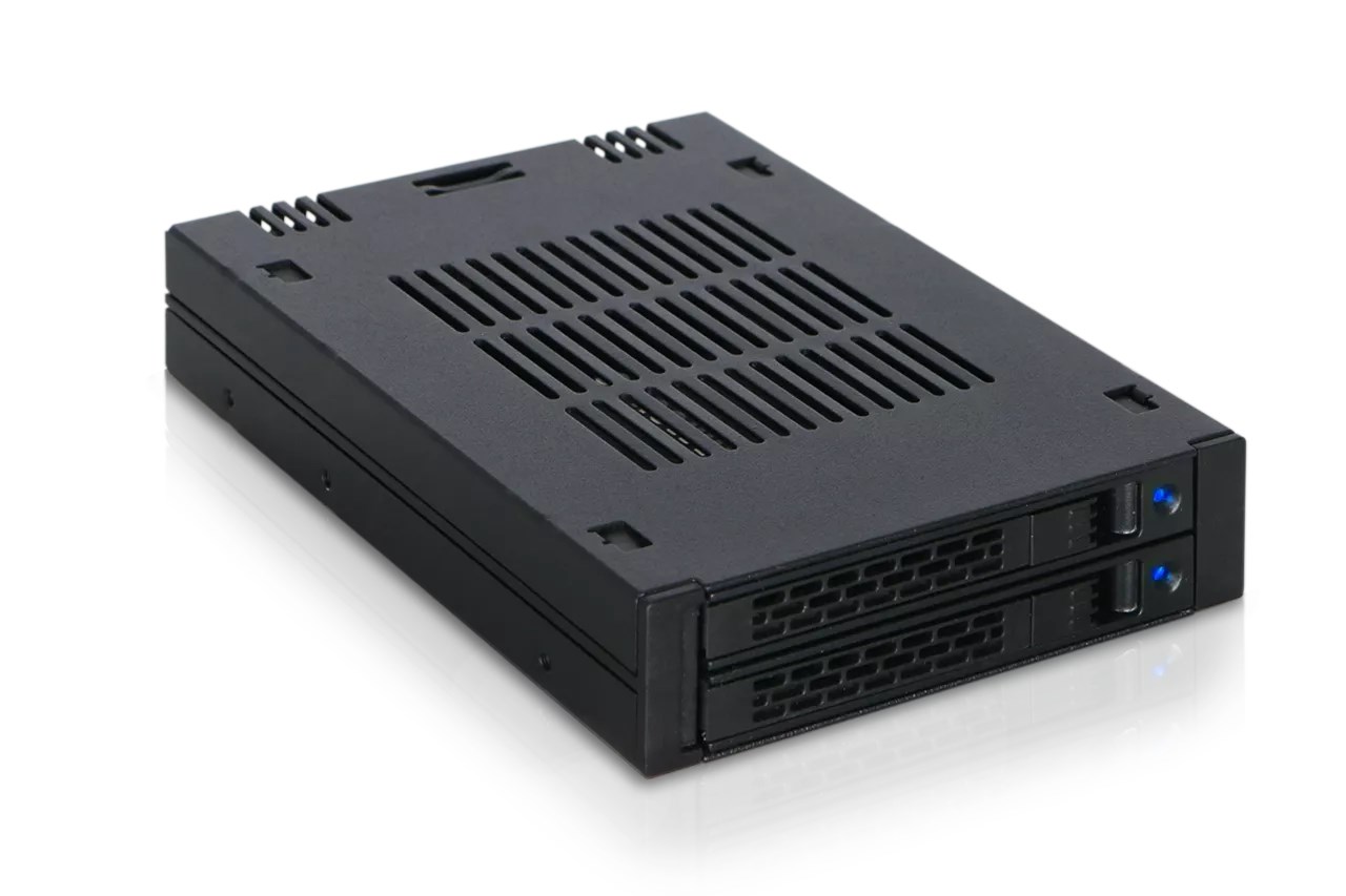 Icy Dock MB742SP-B drive bay panel Black-3