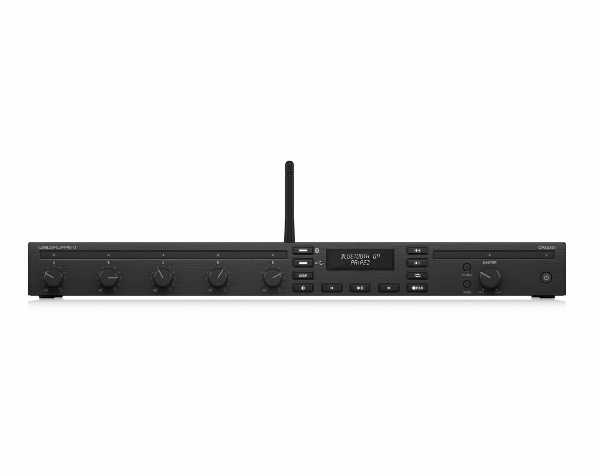 Lab Gruppen CPA2401 Mixing Amp 1x240W 4Ohm Bluetoo