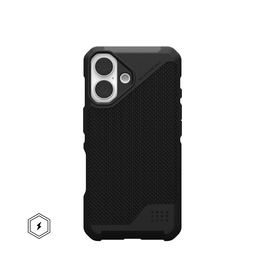 Zaštitna maska UAG Metropolis LT za iPhone 14 Pro, crna boja