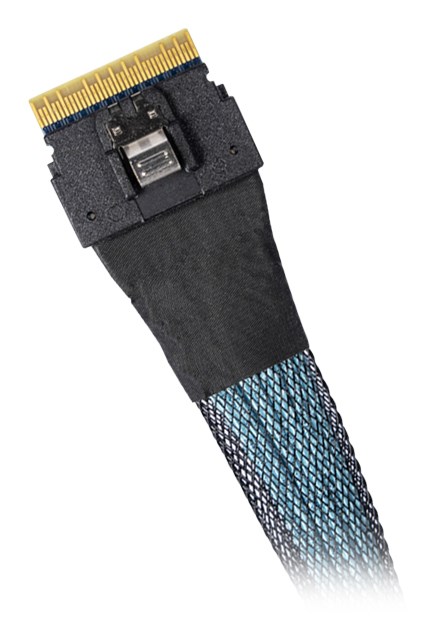 Icy Dock MB406L-B Serial Attached SCSI (SAS) cable 0.5 m Black-1