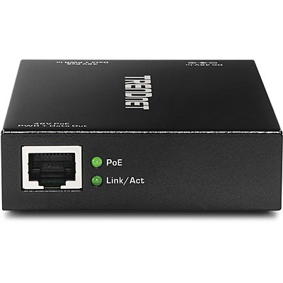 Trendnet TPE-E100 bridge/repeater 800 Mbit/s Black-1