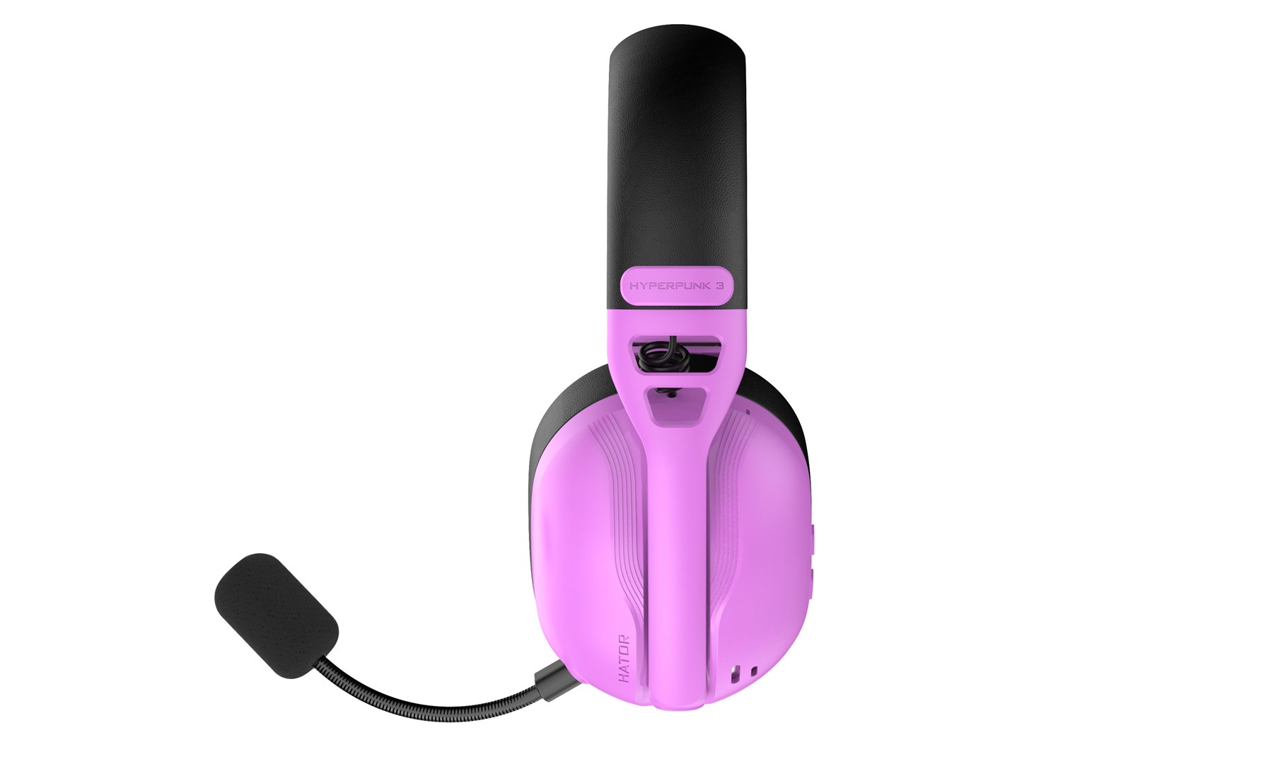 HATOR Hyperpunk 3 Wireless Headset Wired & Wireless Head-band Gaming USB Type-C / USB Type-A Bluetooth Violet-3