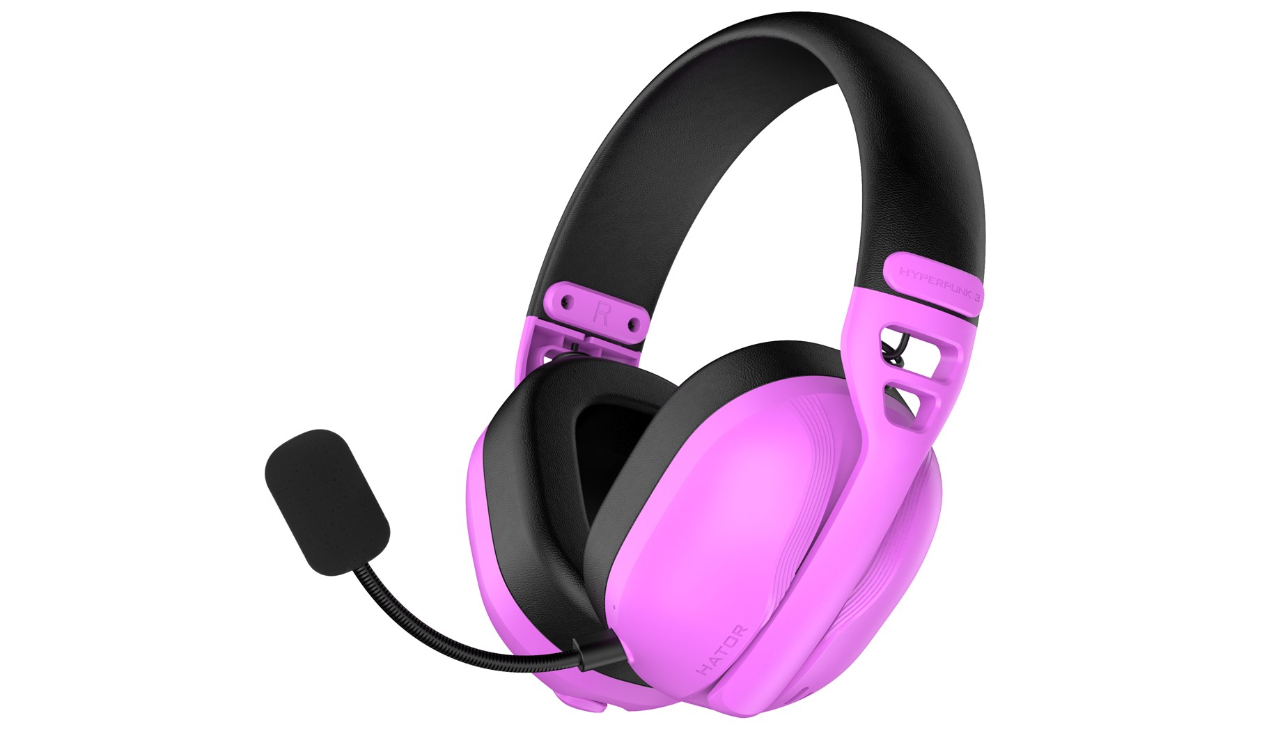 HATOR Hyperpunk 3 Wireless Headset Wired & Wireless Head-band Gaming USB Type-C / USB Type-A Bluetooth Violet-1