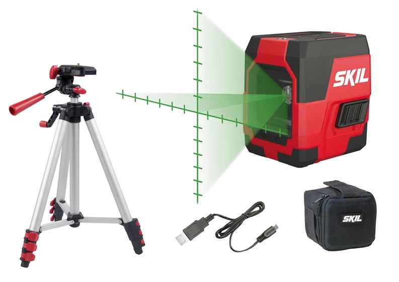 Križni linijski laser SKIL 1911 DA (domet 20 m)-8