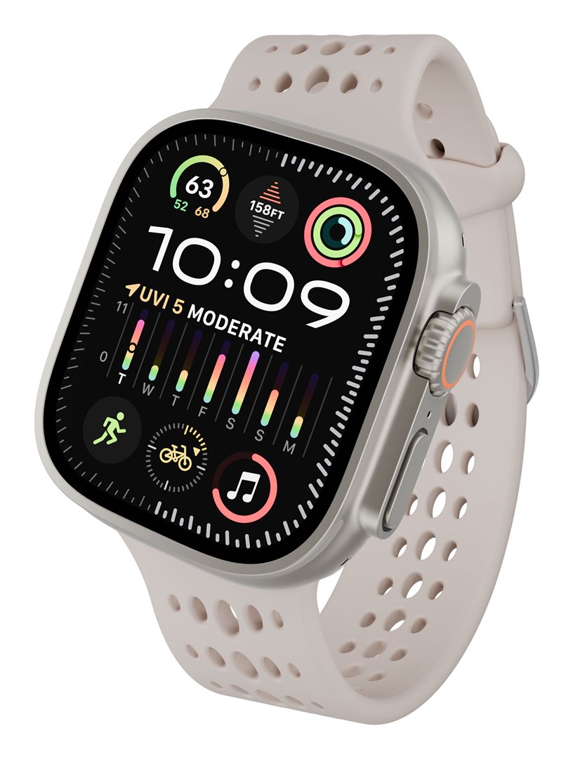 Remen DECODED Ares O silikonski za Apple Watch (49/45/44/42mm) Clay boja-3