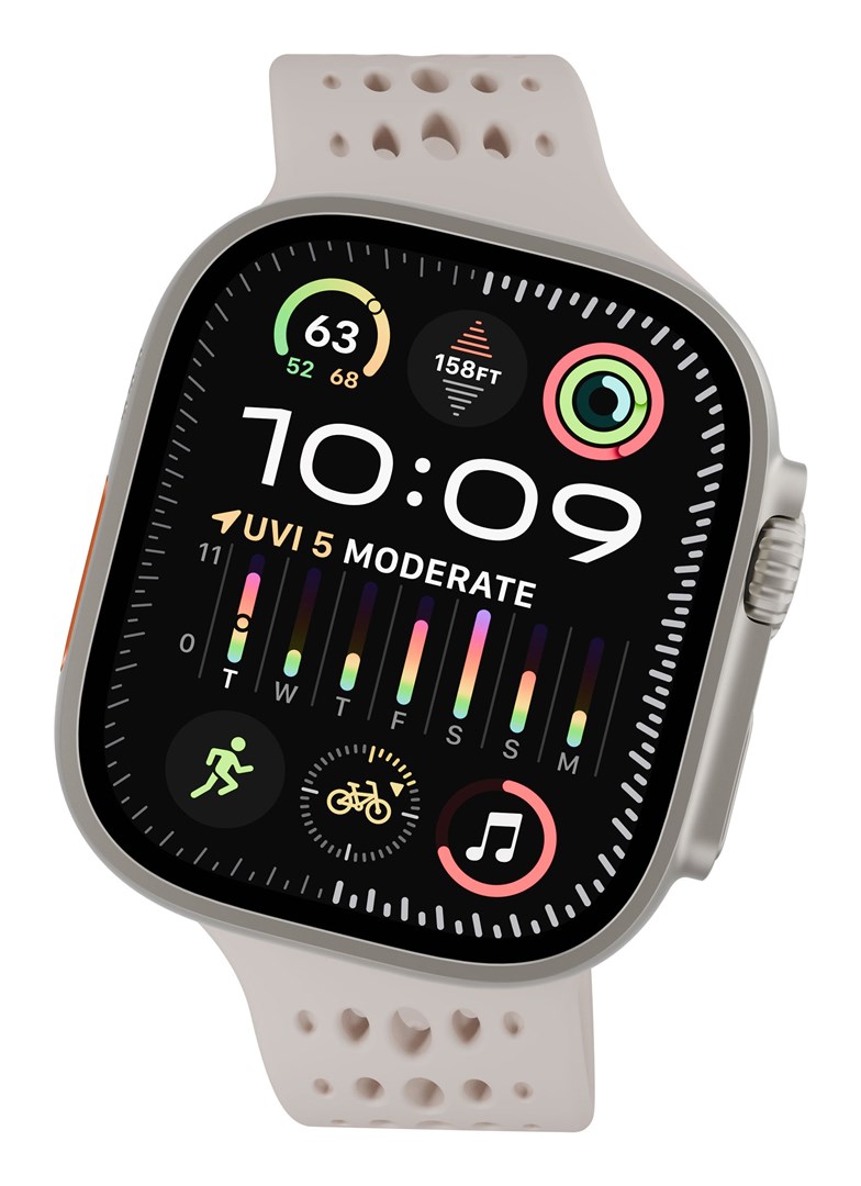 Remen DECODED Ares O silikonski za Apple Watch (49/45/44/42mm) Clay boja-0