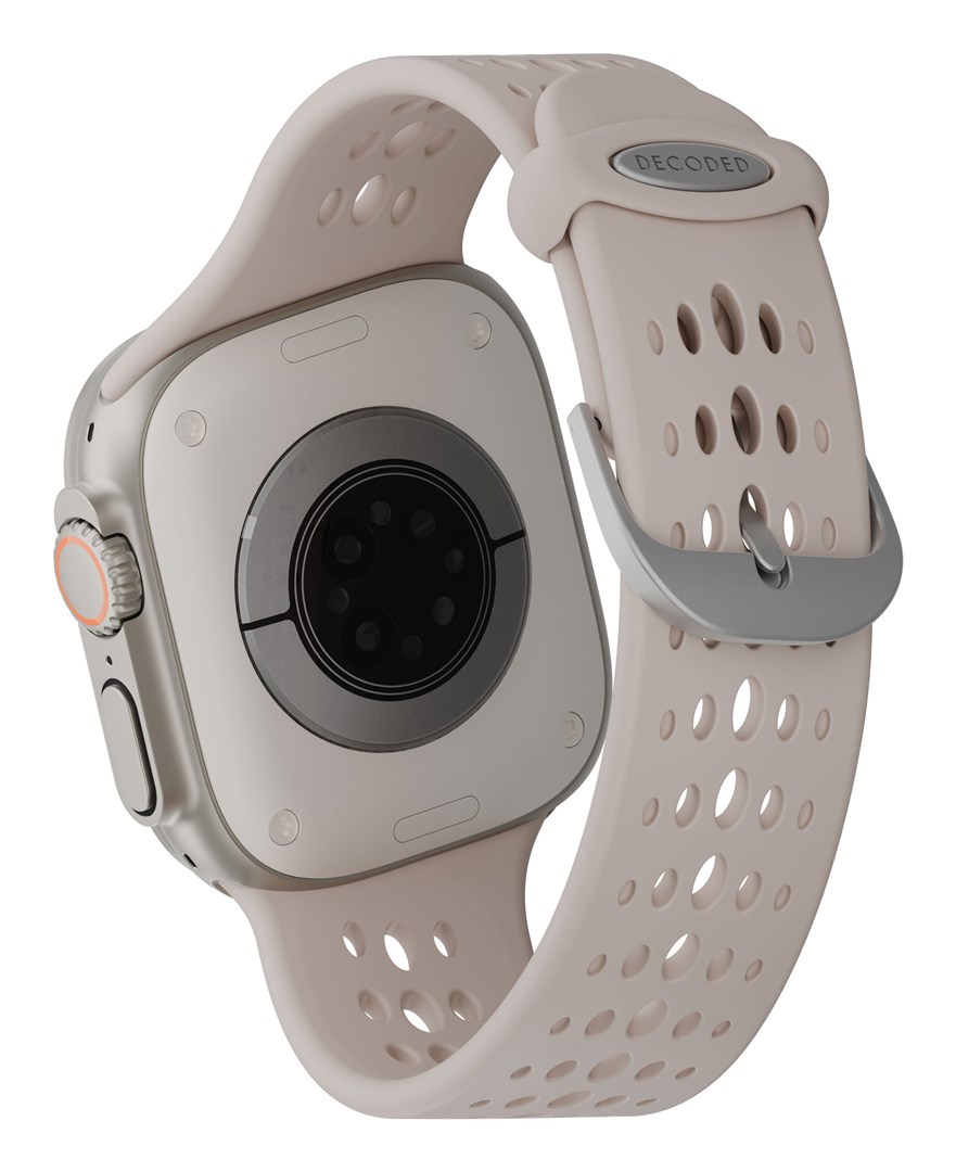 Remen DECODED Ares O silikonski za Apple Watch (49/45/44/42mm) Clay boja-1