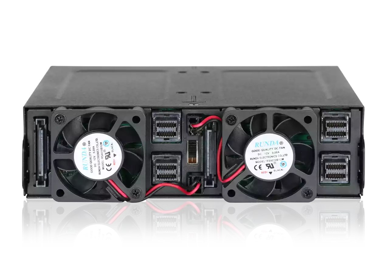 Icy Dock MB699VP-B drive bay panel Black-1