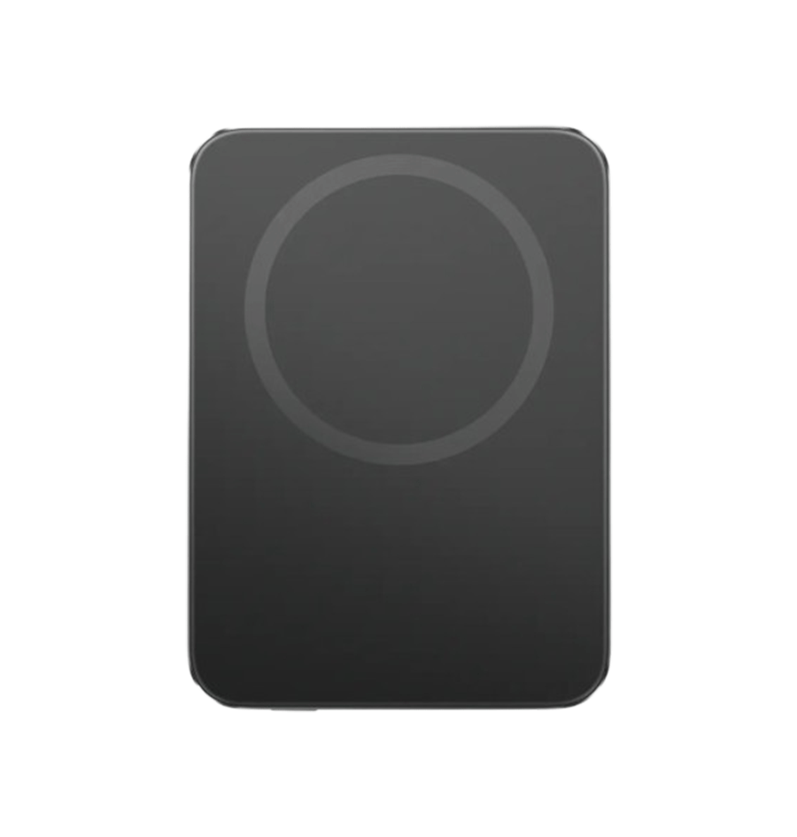 Prijenosna baterija XIAOMI UltraThin Magnetic Power Bank 5000 15W (5000 mAh, 15 W bežično, 22.5 W žičano, MagSafe, crna boja)-3