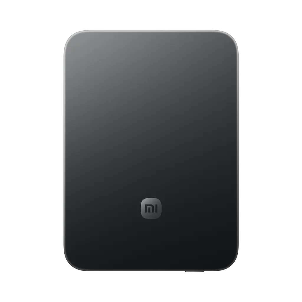 Prijenosna baterija XIAOMI UltraThin Magnetic Power Bank 5000 15W (5000 mAh, 15 W bežično, 22.5 W žičano, MagSafe, crna boja)-0