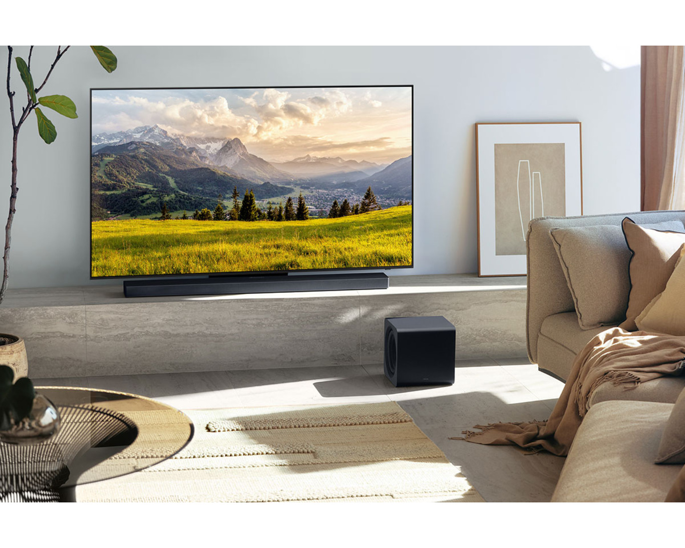 Bundle TV SAMSUNG UE65U8072HUXXH + Soundbar SAMSUNG HW-QS700F (65", 4K UHD, Crystal UHD, Smart TV, Dolby Atmos, 3.1.2, bežični subwoofer)-7
