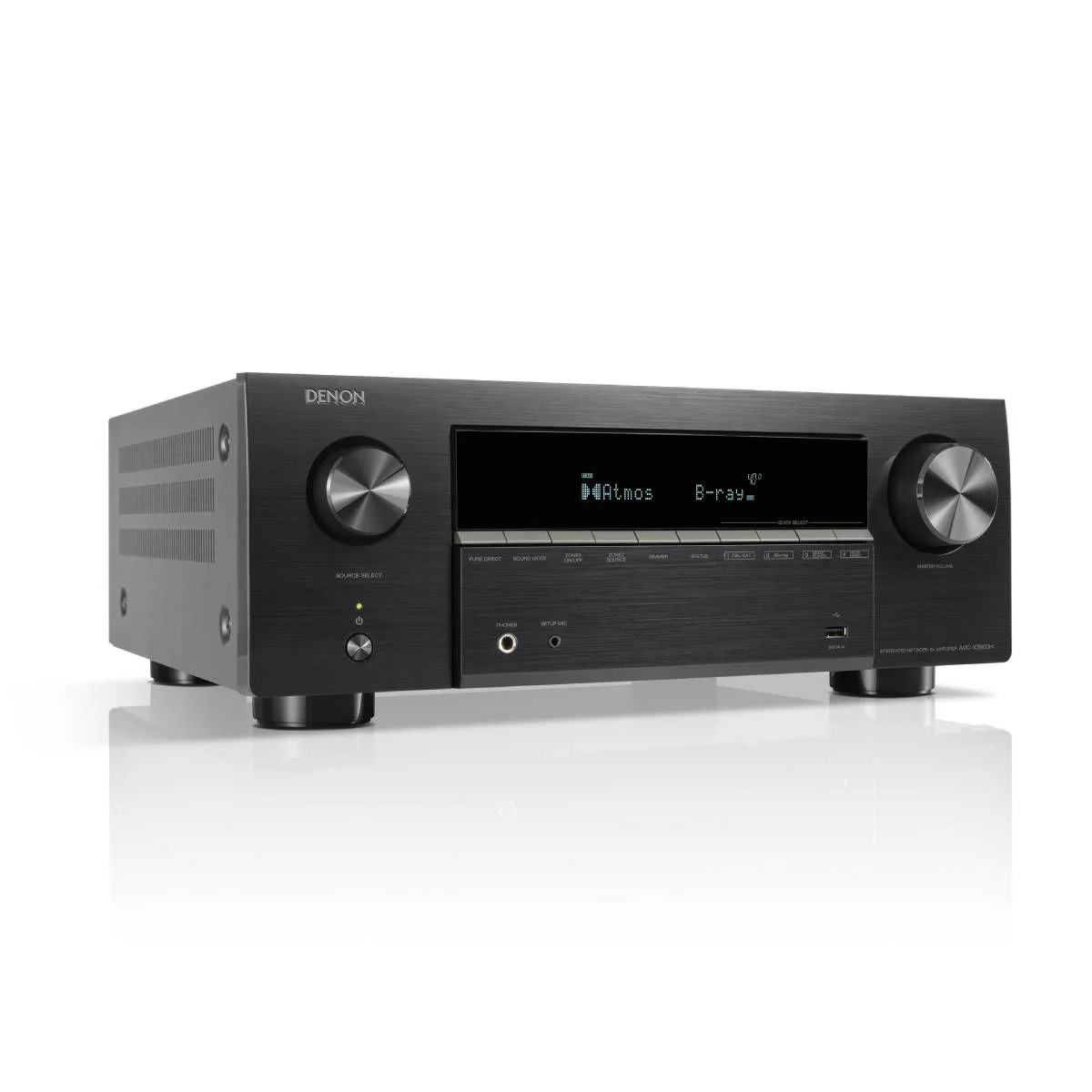 AV receiver DENON AVC-X3900H (9.4 kanala, 8K, 105W, Dolby Atmos, HEOS, crna boja)-2