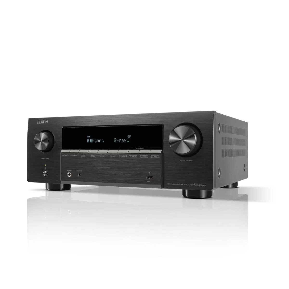 AV receiver DENON AVC-X3900H (9.4 kanala, 8K, 105W, Dolby Atmos, HEOS, crna boja)-1