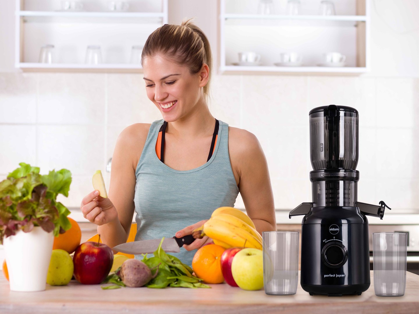 ELDOM PJ350 SLOW JUICER 250W-10