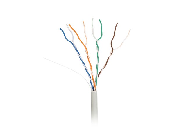 LANBERG LAN CABLE UTP CAT.5E 305M SOLID CU LSZH GREY CPR + FLUKE PASSED-1