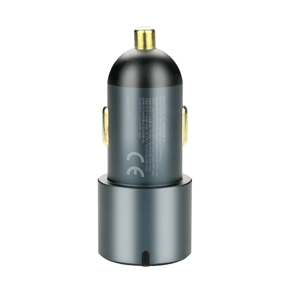 Auto punjač EVERACTIVE CC-40Q 40W (2x USB-C PD, 1x USB-A QC 3.0)-3