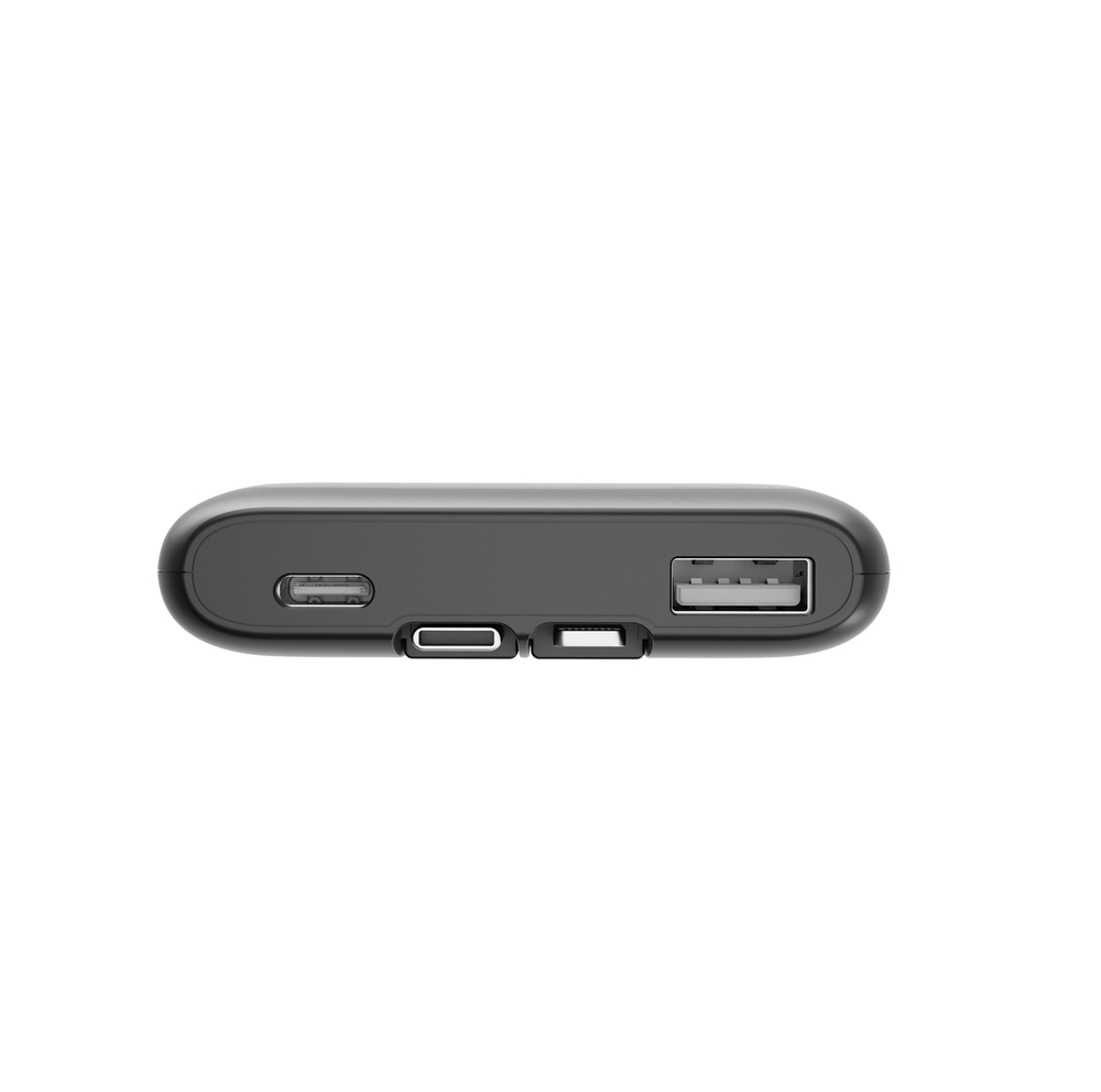 Prijenosna baterija GEMBIRD PB10-PD20-LCD-01 10000 mAh 20W (integrirani kabeli, LCD), crna boja-3
