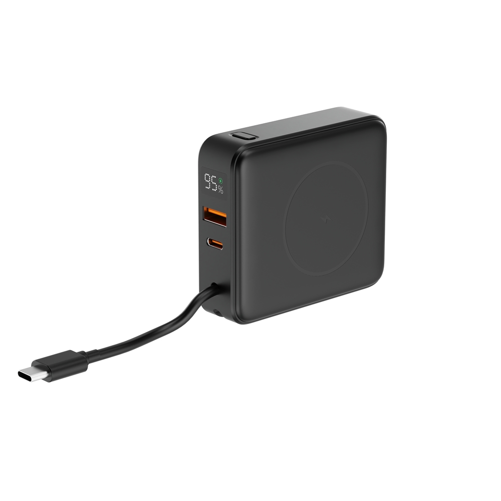 Prijenosna baterija GEMBIRD PB20-01 10000 mAh 20W crna boja-2