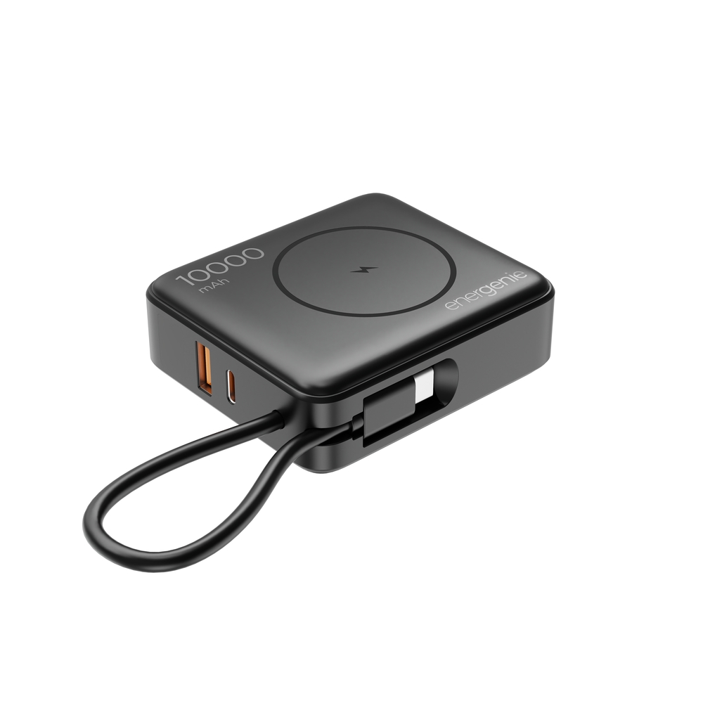 Prijenosna baterija GEMBIRD PB20-01 10000 mAh 20W crna boja-1