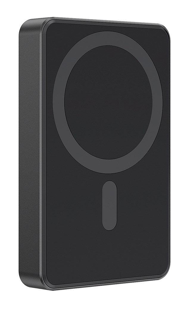 Magnetska prijenosna baterija GEMBIRD PB10-WPC15M-01 10000 mAh, 15W, crna boja-1