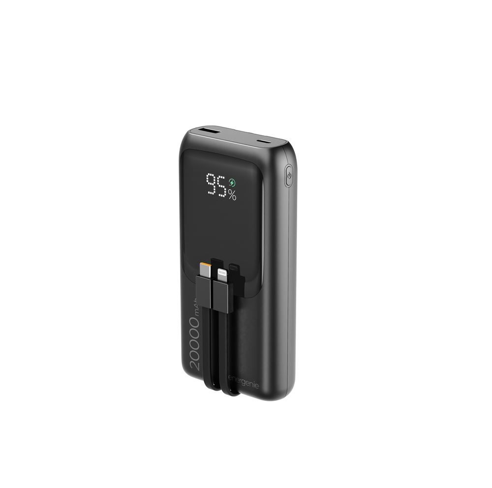 Prijenosna baterija GEMBIRD PB20-03 20000 mAh (20W)
