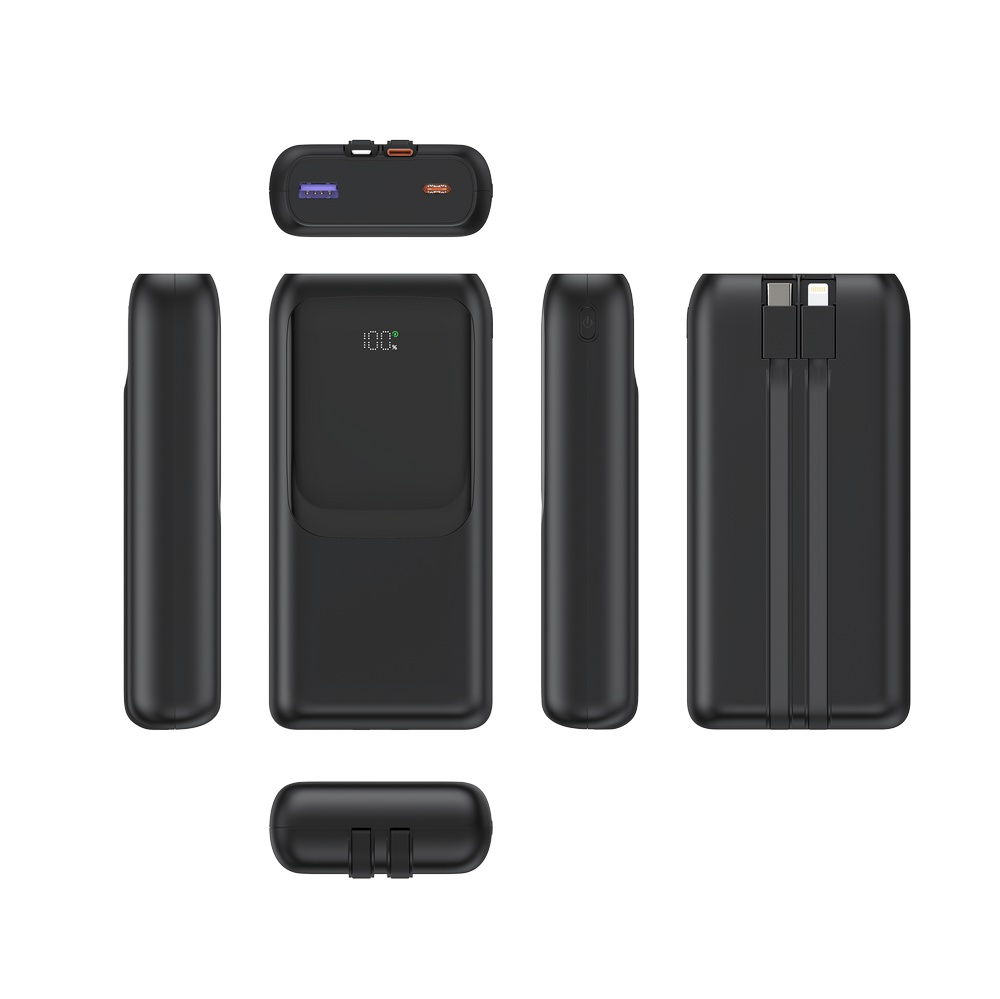 Prijenosna baterija GEMBIRD PB20-03 20000 mAh (20W)-5