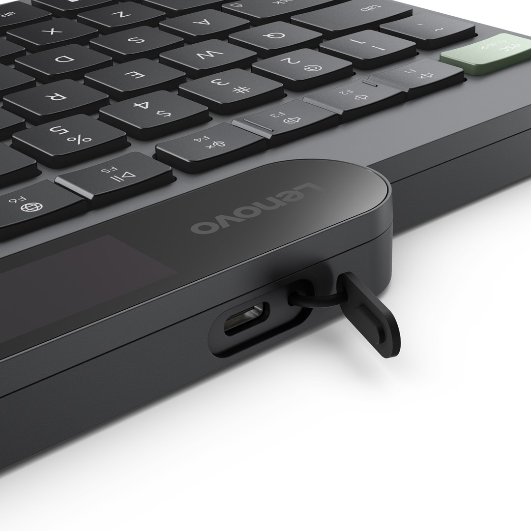 Lenovo 4Y41R69489 keyboard Home/Office Bluetooth US English Black, Green-5
