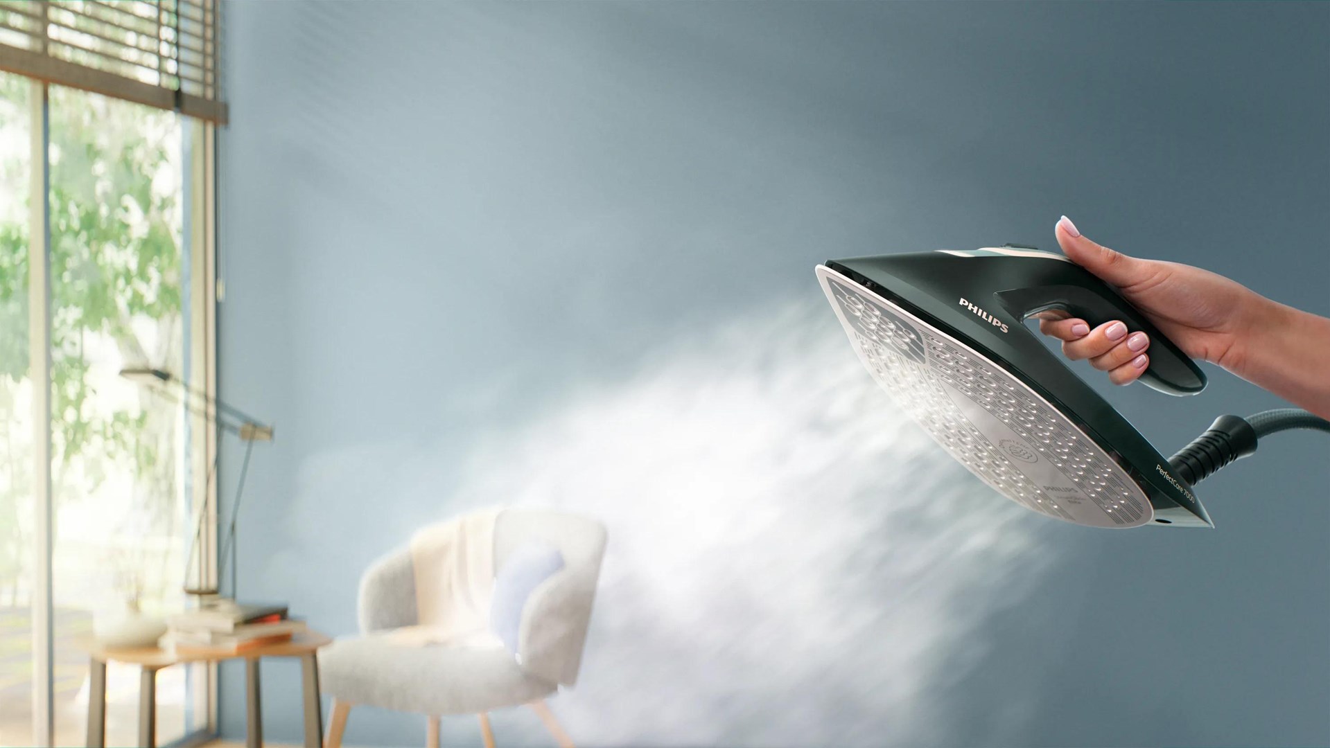Philips 7000 series PSG7200/20 steam ironing station 3120 W 1.5 L SteamGlide Elite soleplate Blue-7