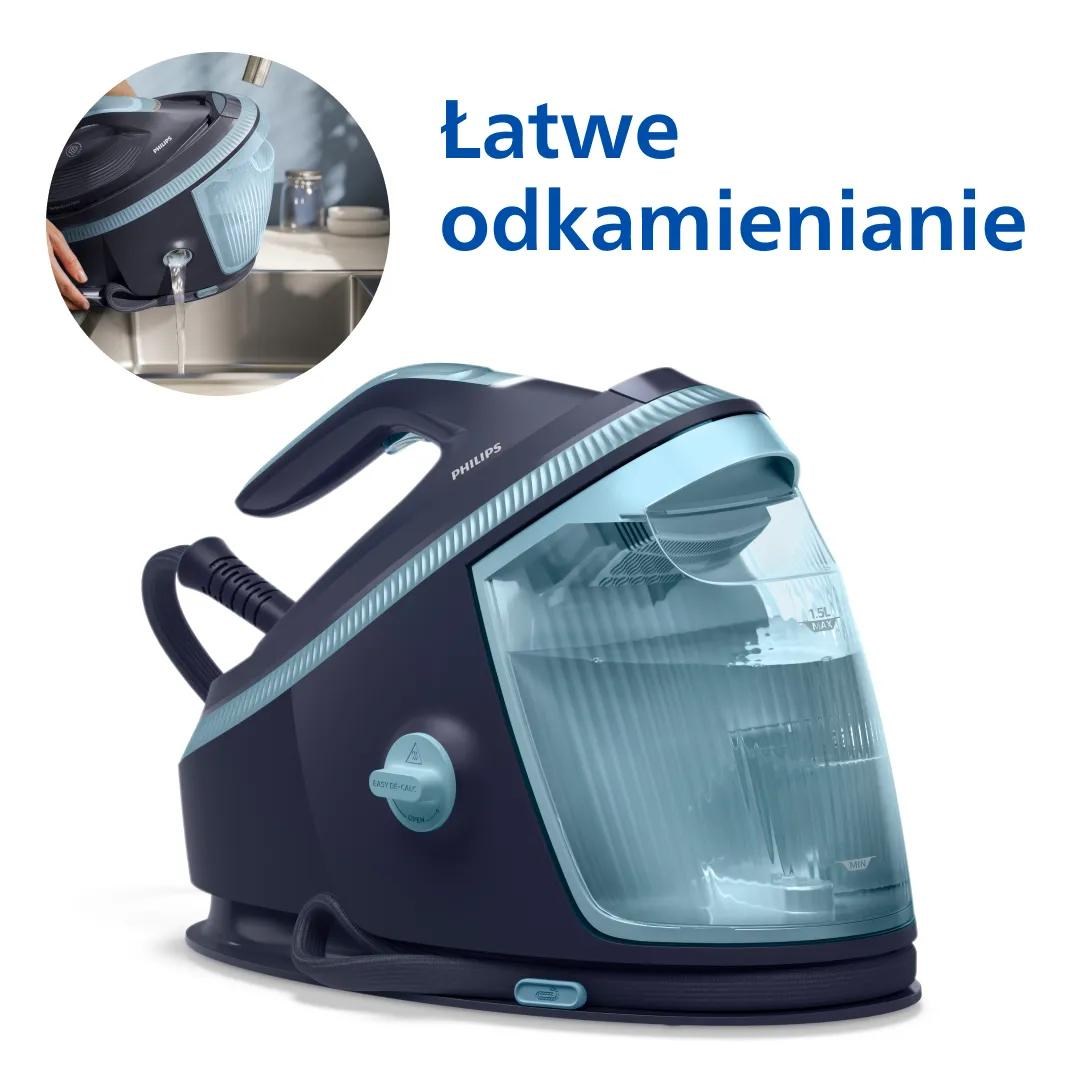 Philips 7000 series PSG7200/20 steam ironing station 3120 W 1.5 L SteamGlide Elite soleplate Blue-10