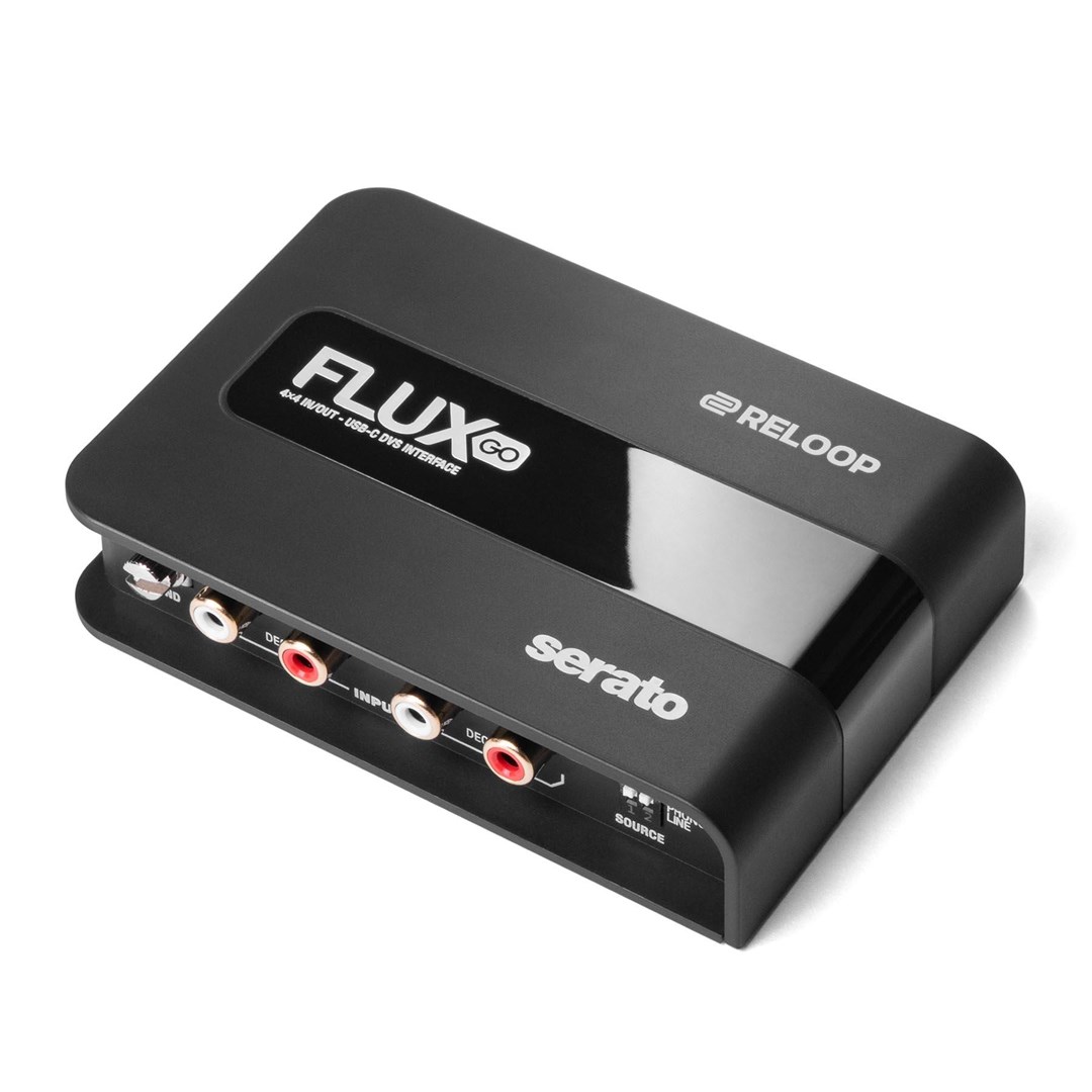 Reloop Flux Go - ultra-compact DVS interface for Serato DJ Pro-3