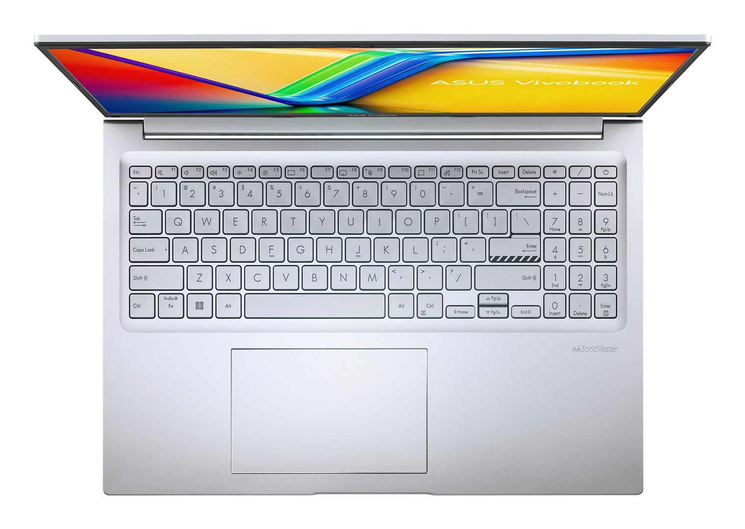 Laptop ASUS Vivobook 16 F1605VA-WS96 (16", WUXGA, Intel Core i9-13900H, 16GB, 1TB SSD, Intel Iris Xe Graphics, Windows 11 Home, Non-HR tipkovnica, Srebrna)-5