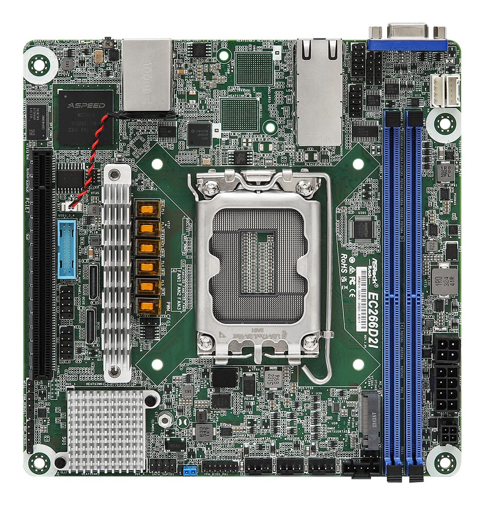 Matična ploča ASROCK EC266D2I (Mini-ITX, Intel C266, LGA 1700)-0