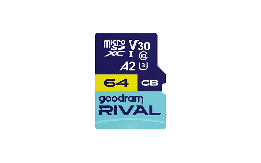 Memorijska kartica GOODRAM RIVAL 64GB microSDXC UHS-I U3 V30 A2 + SD adapter-5