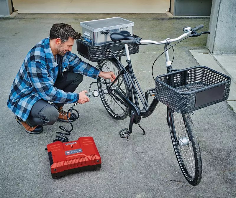 Akumulatorski kompresor EINHELL TE-AC 36/6/8 Li OF Set-Solo (bez baterije i punjača)-1