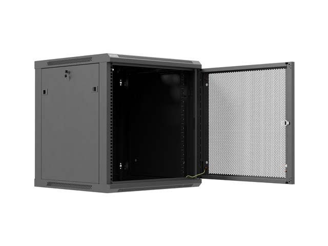 Lanberg WF01-6612-23B rack cabinet 12U Wall mounted rack Black-8