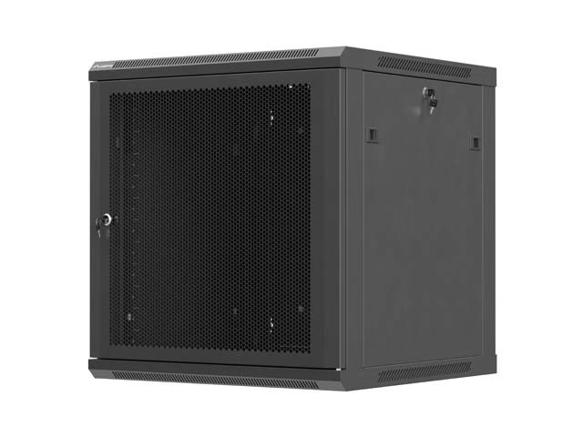 Lanberg WF01-6612-23B rack cabinet 12U Wall mounted rack Black-4
