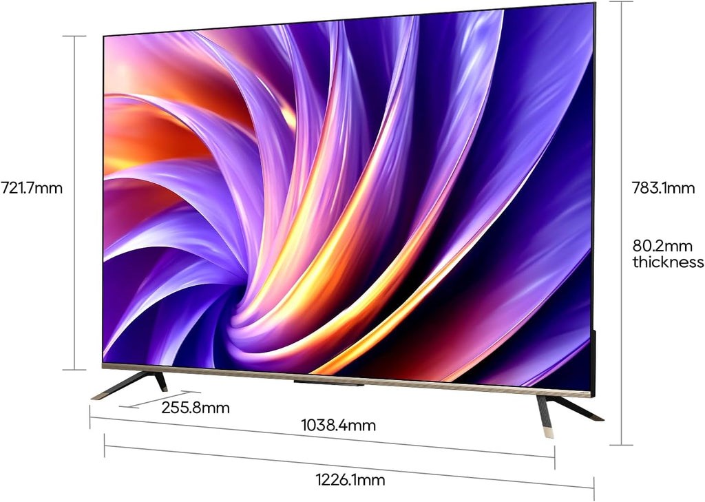 TV DREAME 43Q100 43" (QLED 109 cm, 4K UHD, Google TV, Dolby Vision, DVB-T/T2/C/S/S2, crna boja)-1