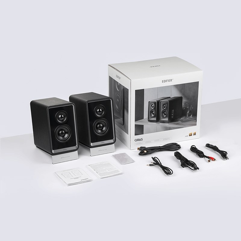 Edifier QR65 Black Wired & Wireless 70 W-5