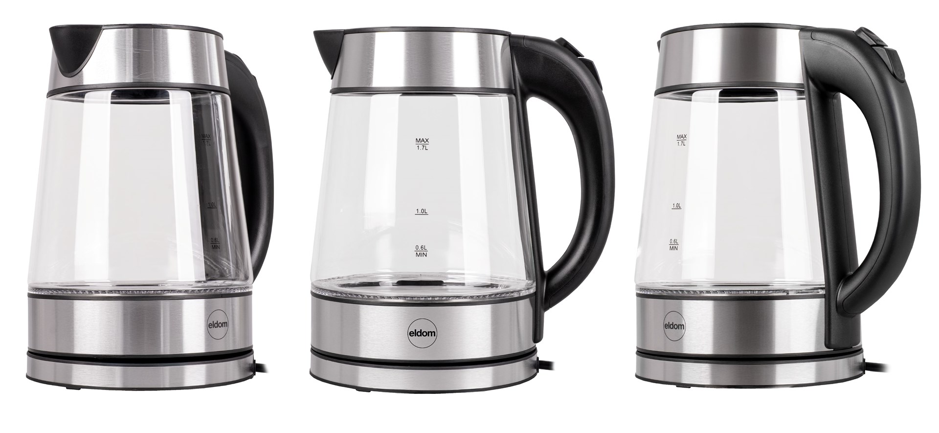 Kuhalo za vodu ELDOM C420 Ketty stakleno (1.7 L, 2200 W)-8