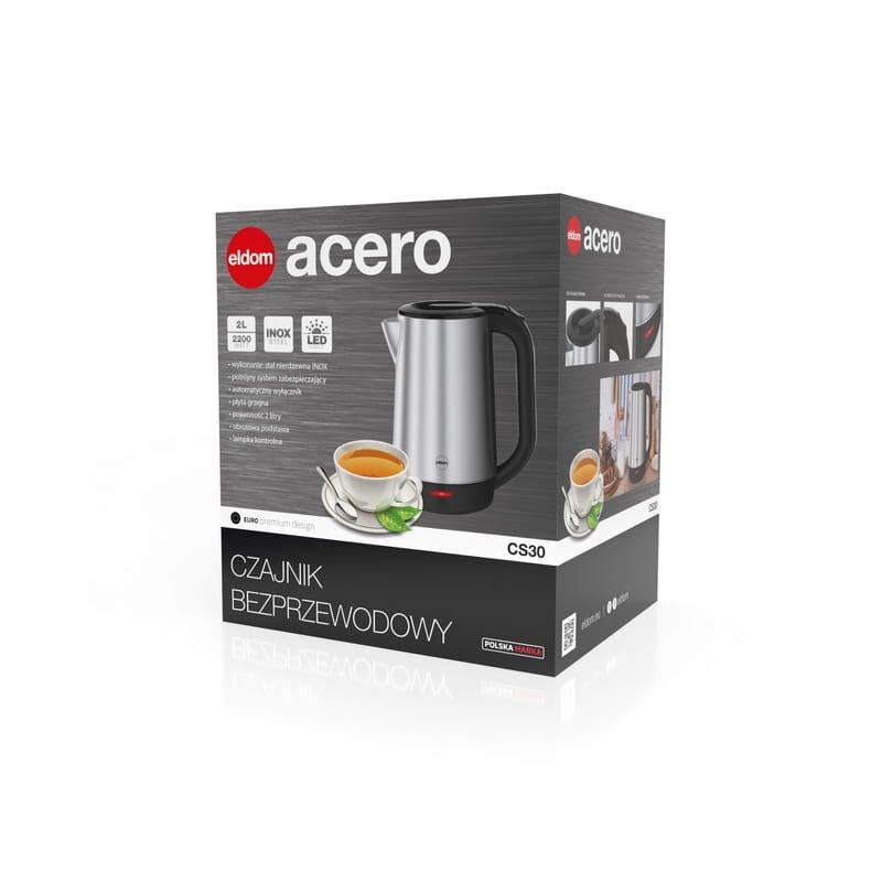 Kuhalo za vodu ELDOM CS30 Acero (2.0 L, 2000 W)-2