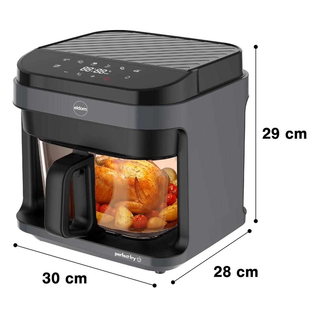 ELDOM FR500 AIR FRYER GLASS CONTAINER 5.5 L-13