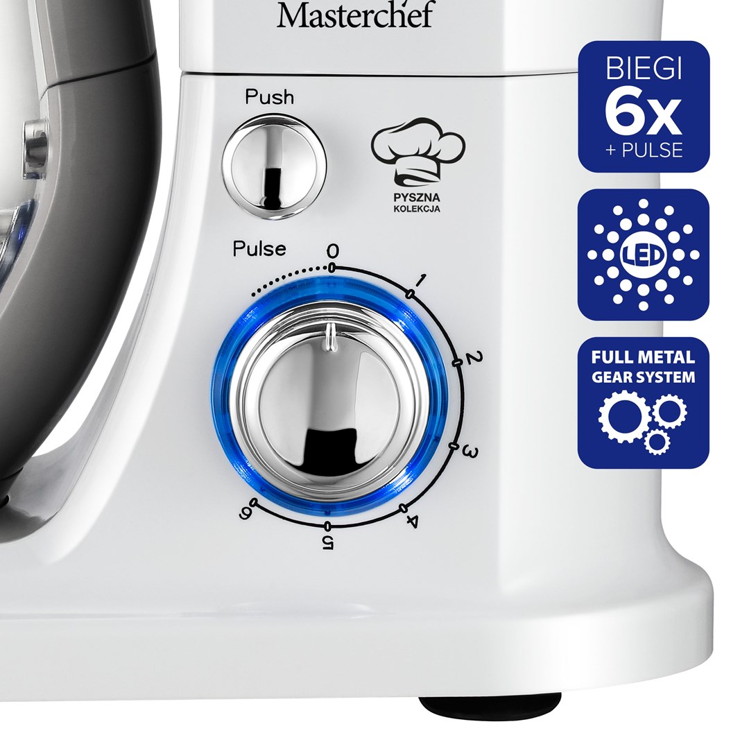 ELDOM WRK1300 DULCE PLANETARY ROBOT 1300 W White-6