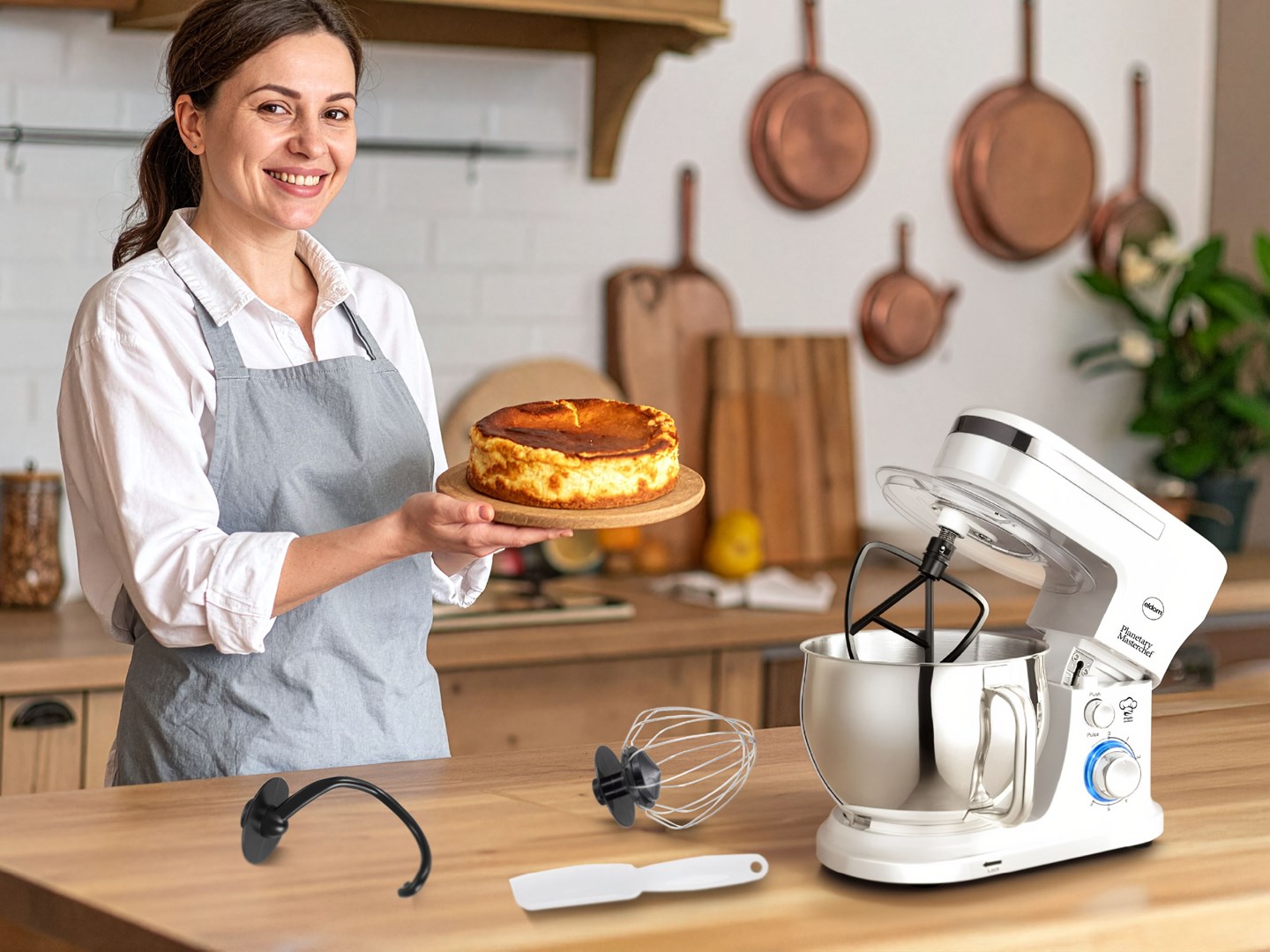 ELDOM WRK1300 DULCE PLANETARY ROBOT 1300 W White-9