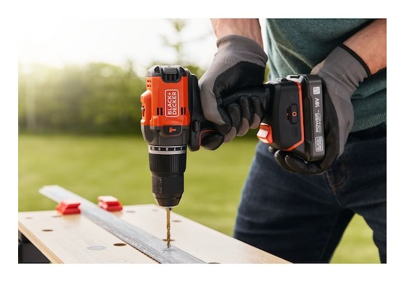 Akumulatorska bušilica-odvijač BLACK+DECKER 18V BLD683XN-XJ (bez baterije i punjača)-6