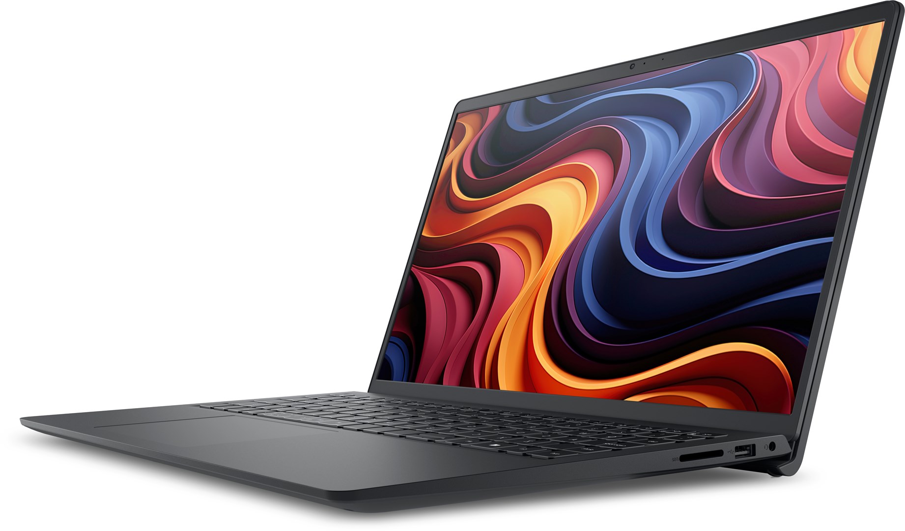 DELL DC15255 AMD Ryzen™ 3 7320U Laptop 39.6 cm (15.6") Full HD 8 GB LPDDR5-SDRAM 512 GB SSD Wi-Fi 5 (802.11ac) Windows 11 Pro UK International Black