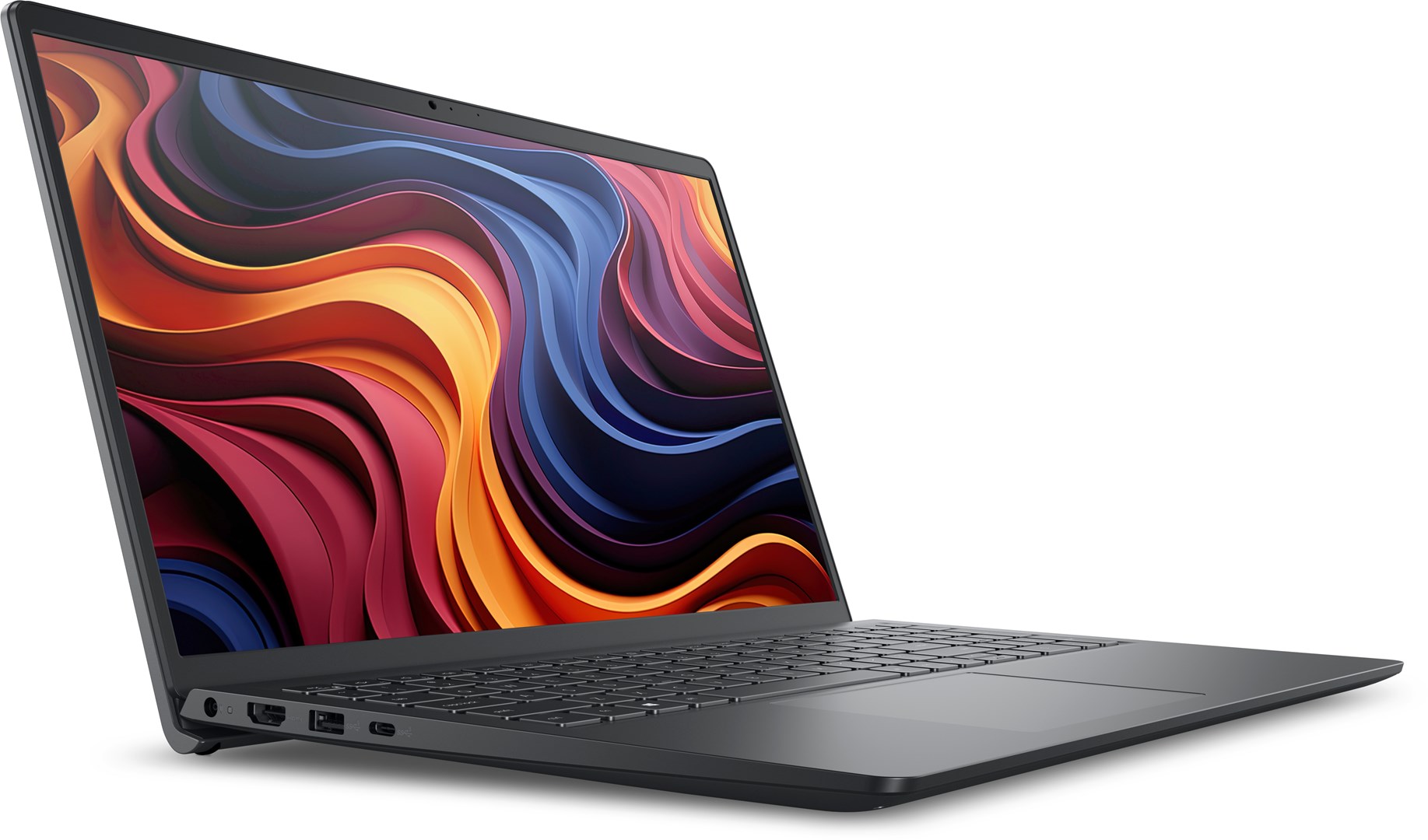 Laptop DELL 15 (15.6", Full HD, AMD Ryzen 3 7320U, 8GB, 512GB SSD, AMD Radeon 610M, Windows 11 Pro, UK International tipkovnica, Crna)-7
