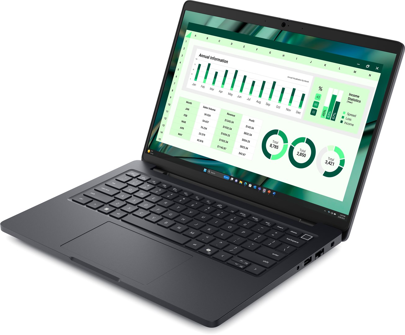 Laptop DELL Pro Max 14 MC14250 (14", Full HD+, Intel Core Ultra 7 255H, 16GB, 512GB SSD, Intel Arc Graphics, Windows 11 Pro, Non-HR tipkovnica, Crna)-2