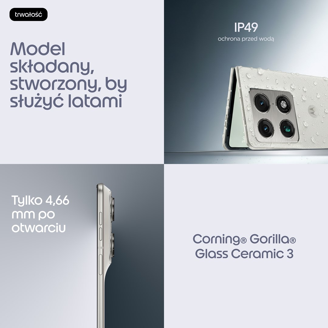 Motorola razr fold 20.6 cm (8.09") Dual SIM Android 16.0 5G USB Type-C 16 GB 512 GB 6000 mAh White-9